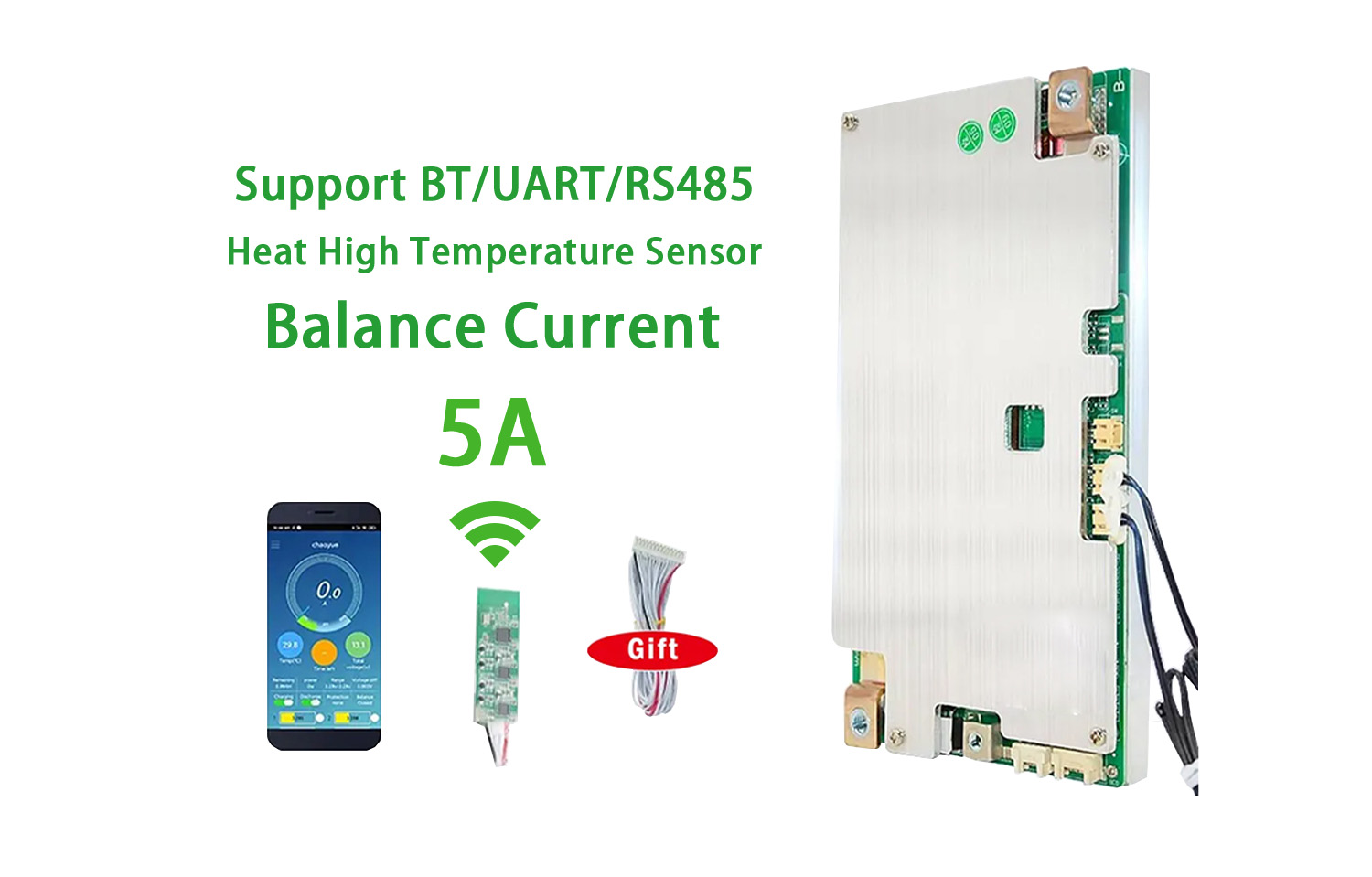 Smart BMS system for 48V 50Ah marine deep cycle battery.